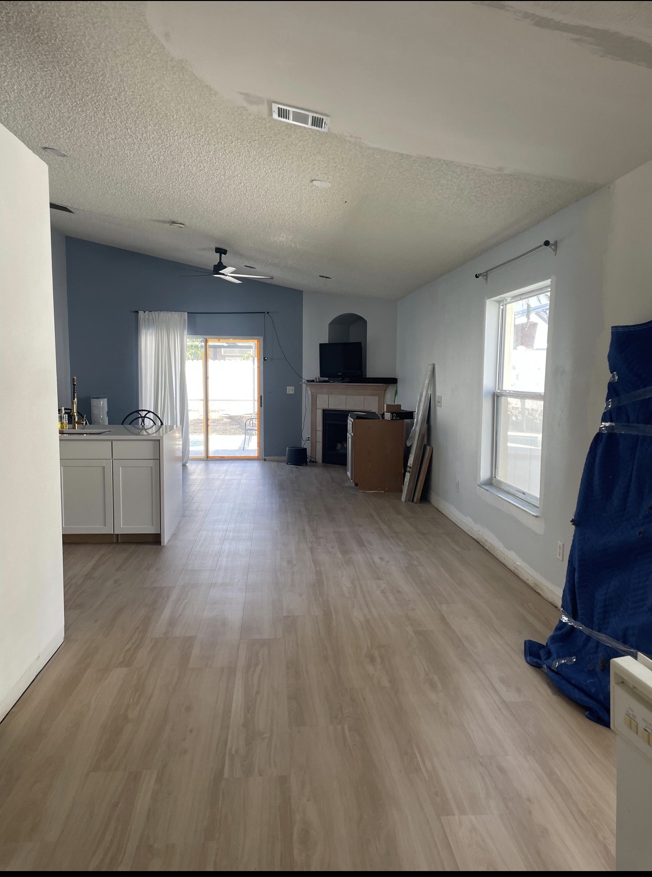 Flooring after