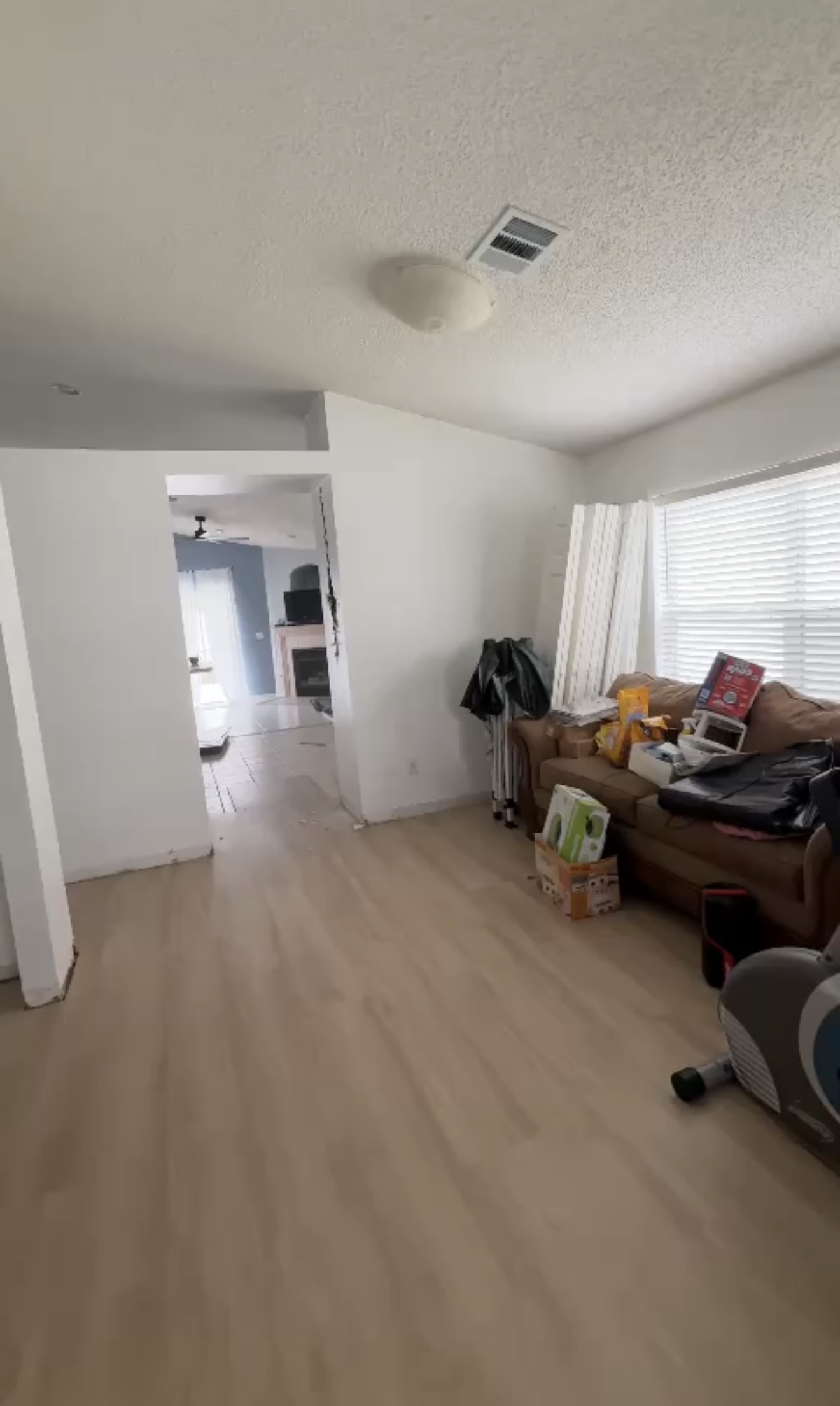 Flooring before